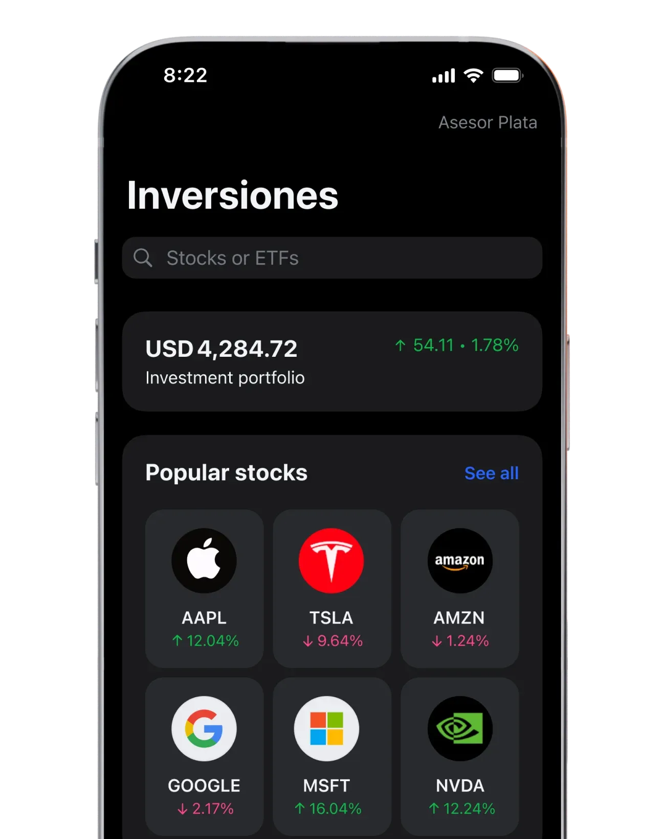 Trade Stocks and ETFs