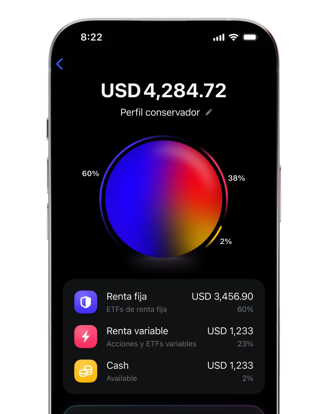 Administra tu portafolio de inversiones