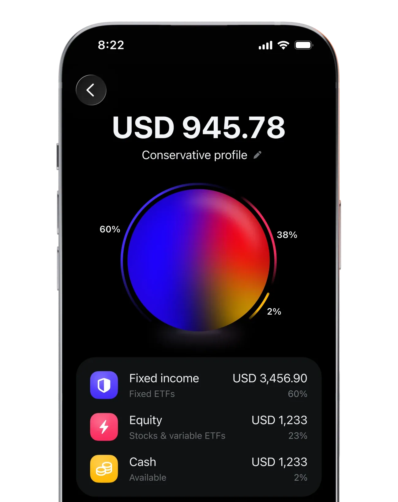 Manage your investment portfolio