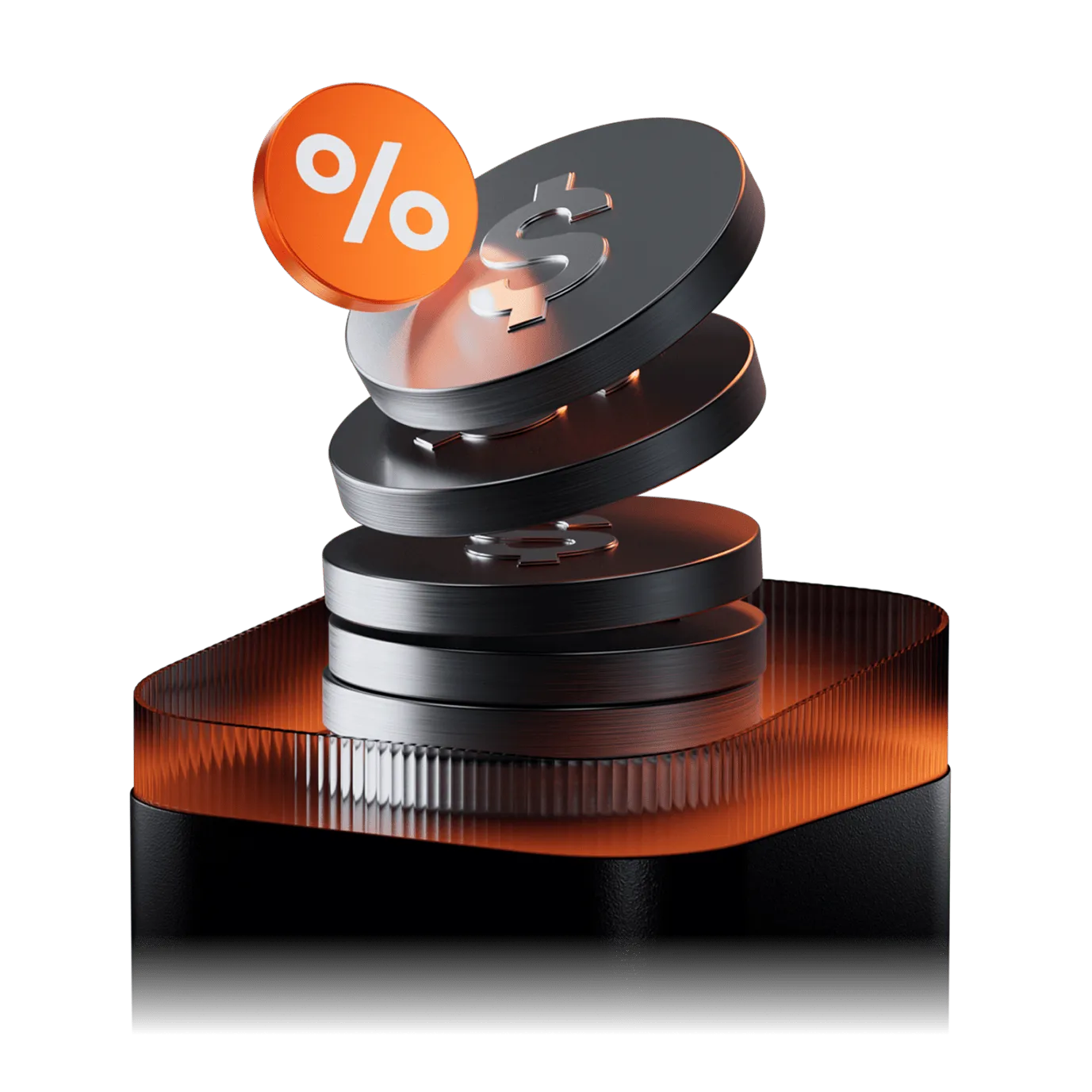 3% annual interest in dollars